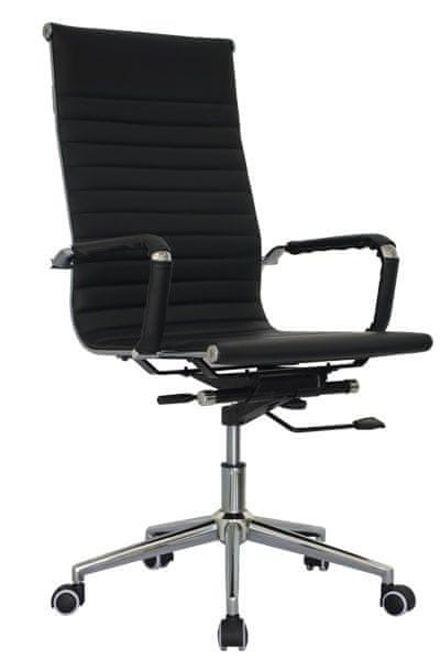 eoshop Kancelárska stolička čierna eko koža MAGNUM ZK73 (Prevedenie: čierna)